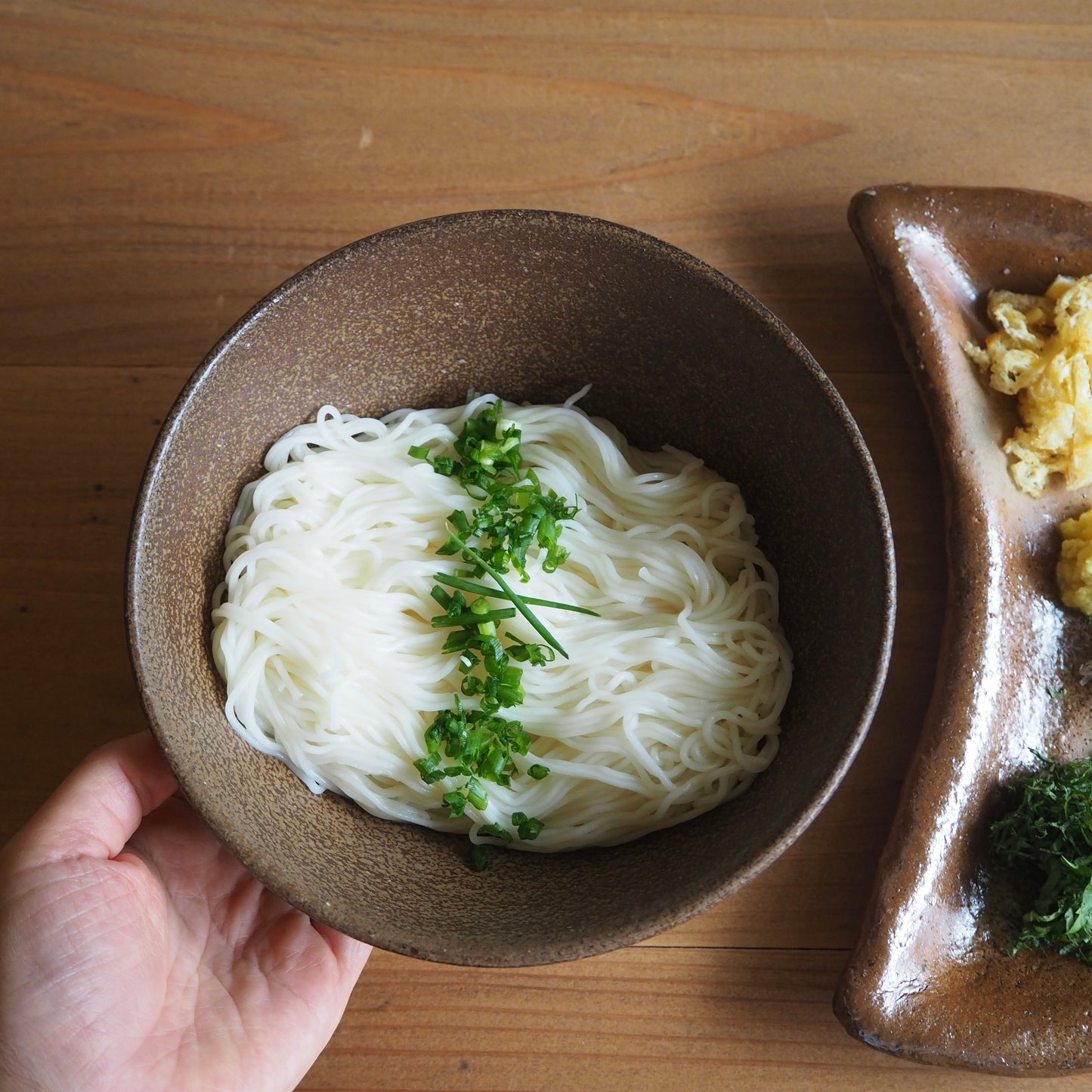 備前焼・麺鉢