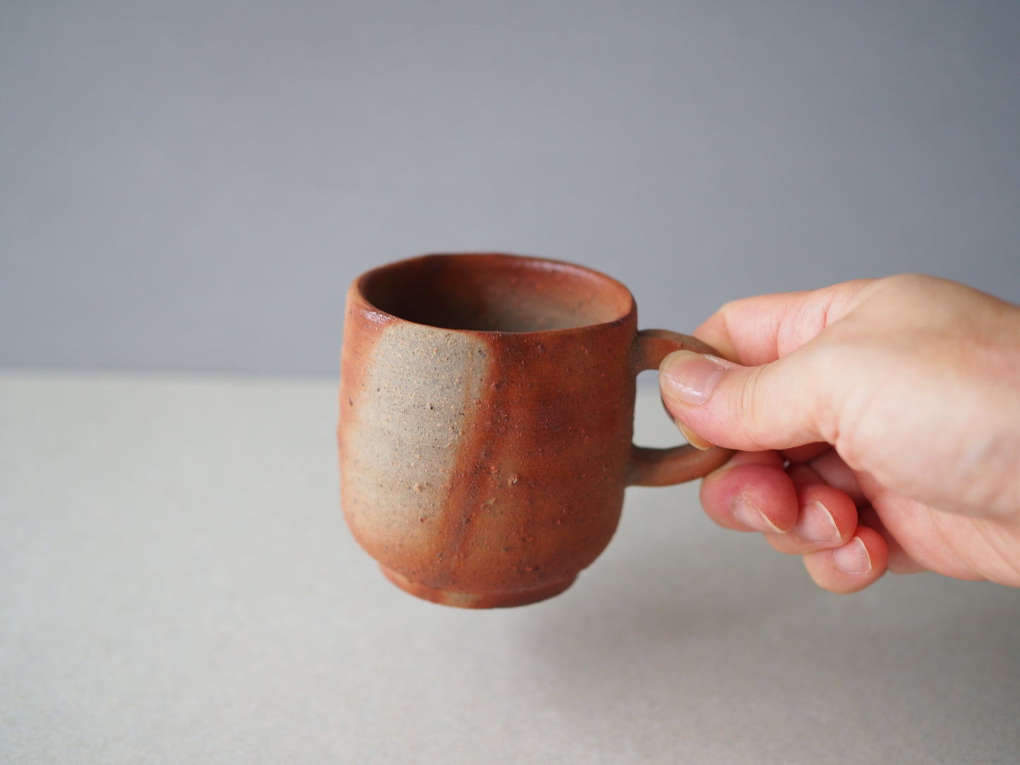 備前焼コーヒーカップ