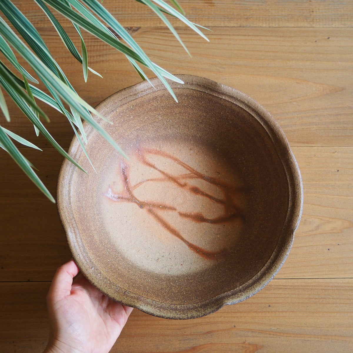 備前焼 輪花大鉢 – ごちそう気分
